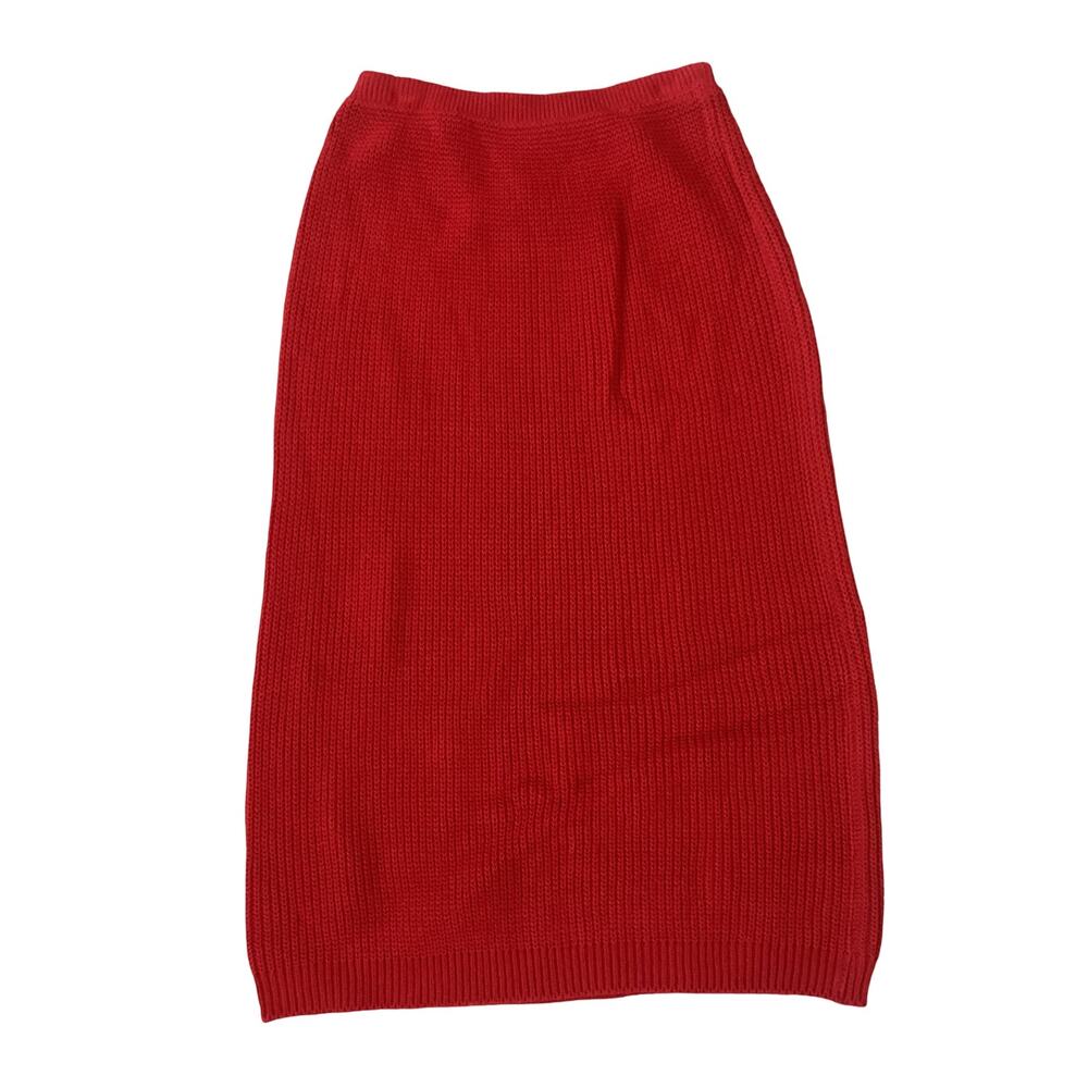 Full Length Elastic Waist Skirt